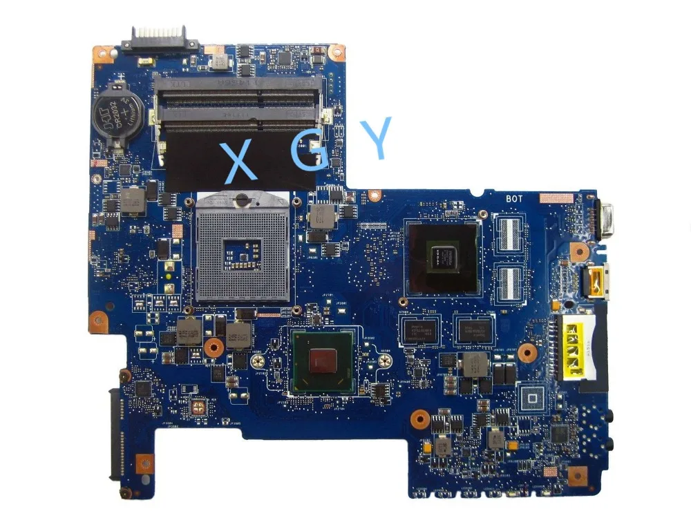 H000036040 Original For Toshiba Satellite C670 C675  Laptop Motherboard  HM65 GT540M  100% Test Ok