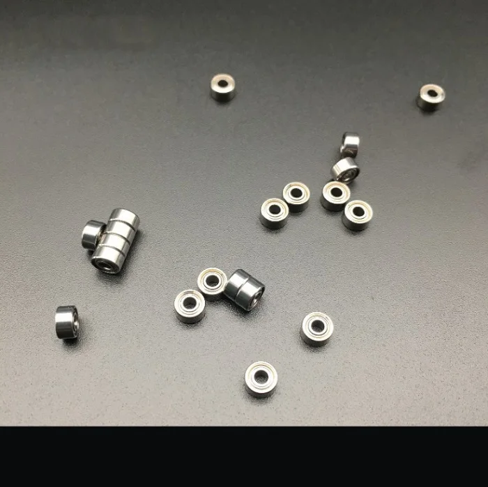 50pcs ABEC-5 SMR62ZZ SMR62 ZZ Stainless steel ball bearing Miniature 2x6x2.5 mm Shielded Deep Groove Ball Bearing 2*6*2.5mm