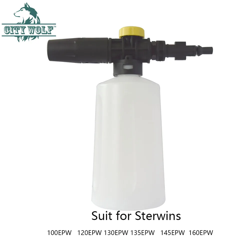 Snow Foam Lance Soap Foam Gun for Sterwins 100EPW 120EPW 130EPW 135EPW 145EPW 160EPW High Pressure Washer Car Cleaning Accessory