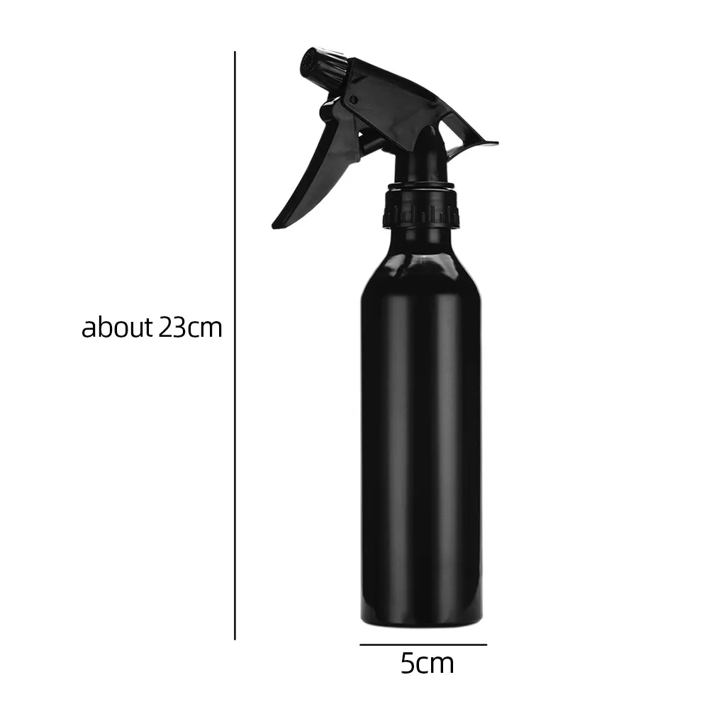 Large Empty Bottles With Black Trigger Mist Stream Spray Storage Cap For Essential Oil Cleaning Product Refill Bottle