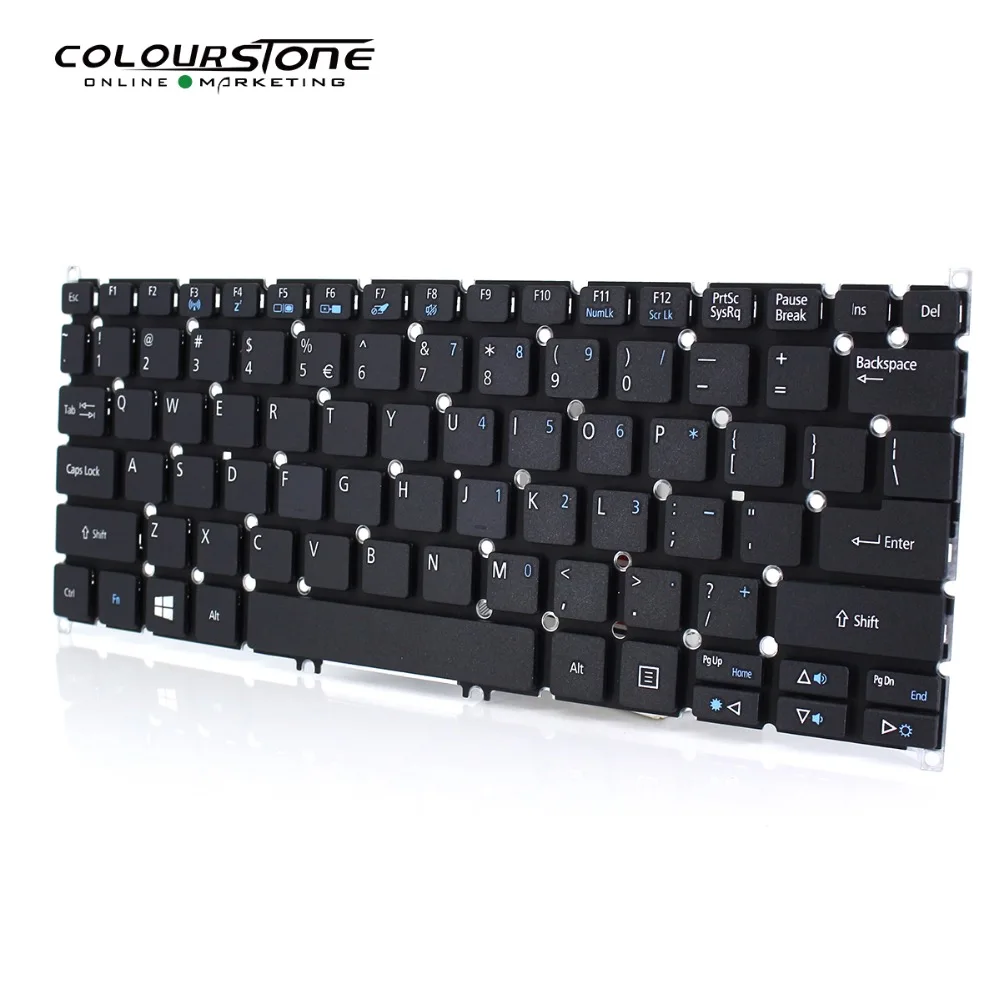 V5-132 English laptop keyboard for acer V5-122 V5-122P 132P V13 V3-371 E11 E3-112 E3-111 Black us Notebook Keyboard teclado