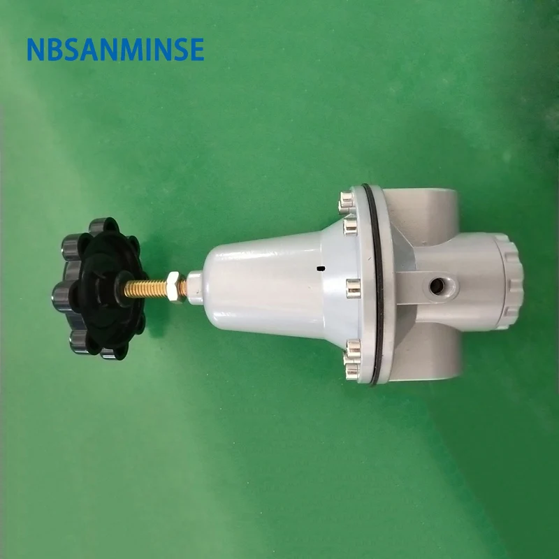 NBSANMINSE Air Regulator QTY 1/4 3/8 3/4 1 1-1/4 1-1/2 2in Big Port size Regulator Valve Air Compressor Parts