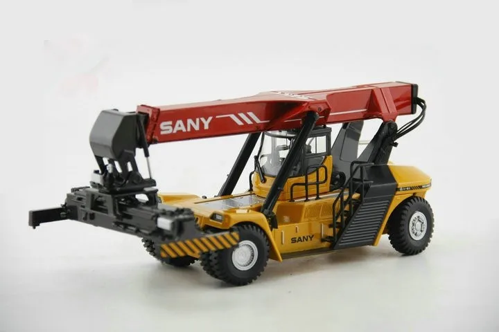 

Collectible Alloy Model Gift SANY 1:50 Scale Container Front Crane Engineering Machinery Vehicles Diecast Toy Model Decoration