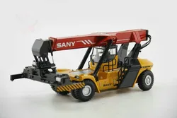 Collectible Alloy Model Gift SANY 1:50 Scale Container Front Crane Engineering Machinery Vehicles Diecast Toy Model Decoration