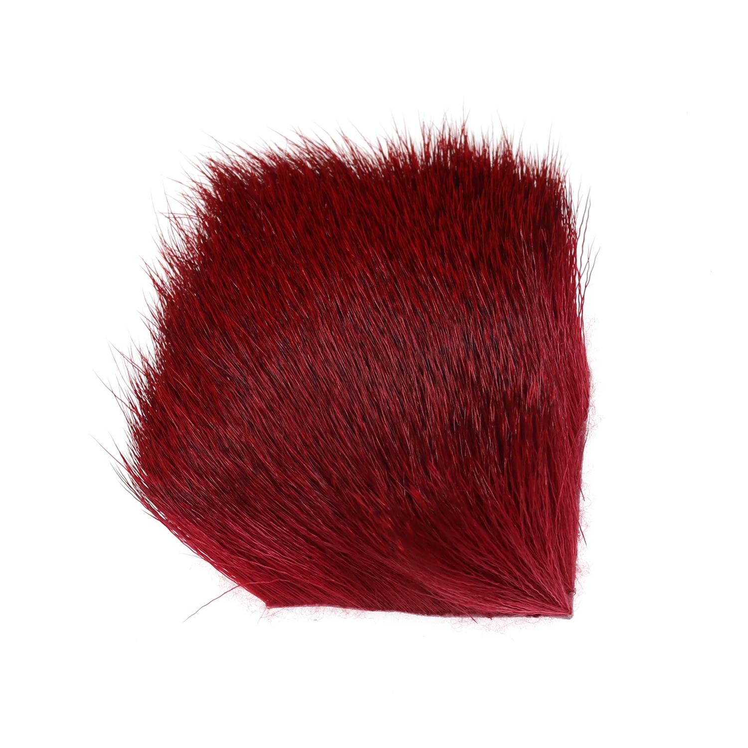 2/8 Stück 5cm X 5cm Fliegenbindematerial Natürlich Gefärbtes Hirschhaar für Trockenfliegen Streamer Elchhaar Caddis-Fliegen für Forellen-Angelköder – Detail 7