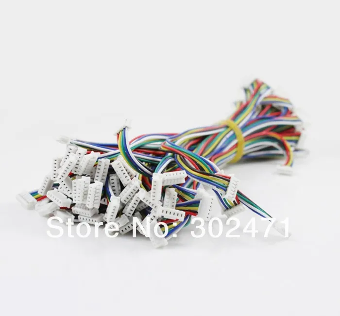 Mini. Micro 1.5 mm T-1 8-Pin conector w /. x 10 sets.8pin (1.5mm-1.5mm) F