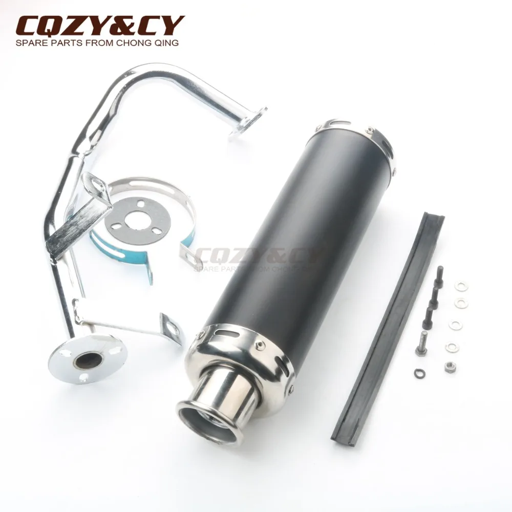 Scooter high performance exhaust pipe for SYM Fiddle 2 50 Orbit 1 50cc after 2008 AC 4 stroke