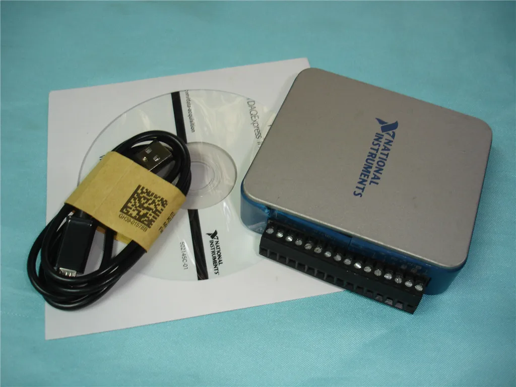 

For 80% New US NI Company's USB-6000 Data Acquisition DAQ Card, Wiring, Black Terminals USED