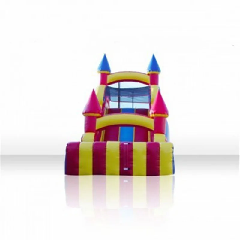 Inflatable Slide Castle for Kids - Outdoor Bouncy Castle with Slide - Durable PVC Material - Perfect for Backyard Fun and Partie