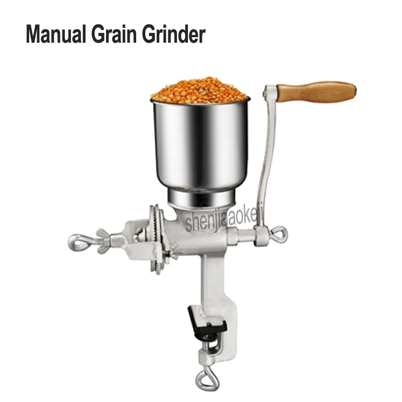 Hand-cranked Grain Grinder Corn Nut soy peanuts rice Manual Graining machine Restaurant Cereals Grinder 1pc