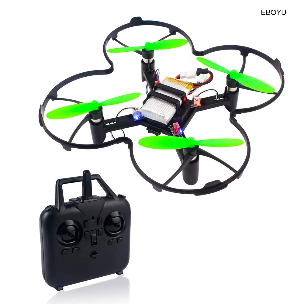 EBOYU SG200 RC Aircraft DIY Drone 0.3MP Camera WiFi FPV Altitude Hold Headless Mode Training Educational RC Quadcopter Drone Toy