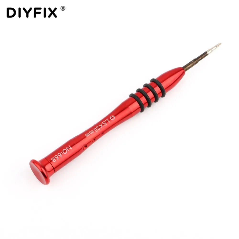DIYFIX 1.5 مللي متر فيليبس الدقة مفك لسامسونج xiaomi هواوي 1.5 مللي متر عبر رئيس العالمي الهاتف إصلاح DIY أدوات