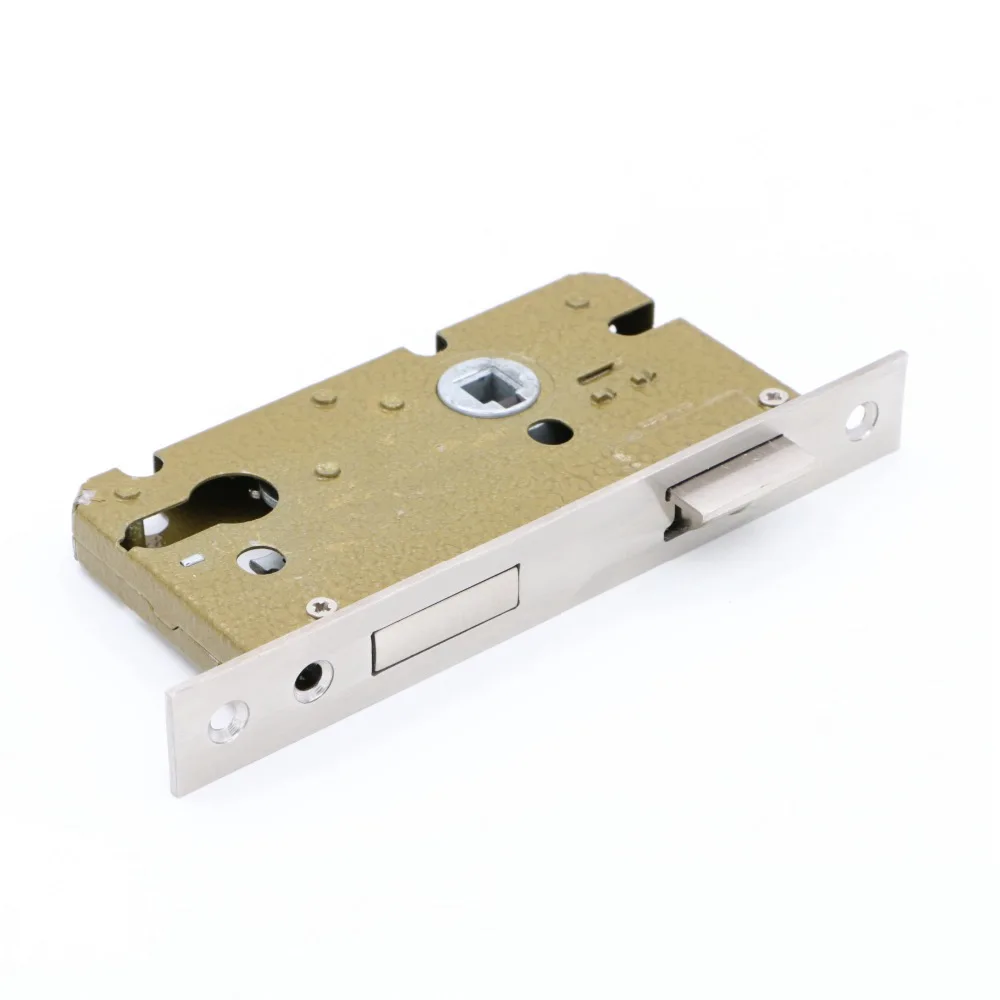 Indoor Door Lockcase 50 Lockbody Double - Pressure Lock Handle Lock Core Hardware Extension for Security