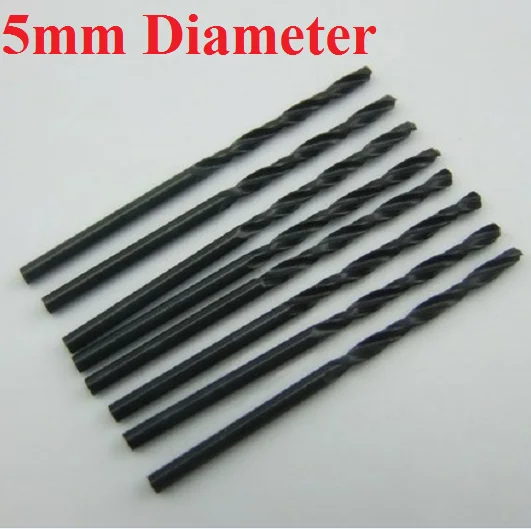 K236B 5MM Black Twist Drill Bit For Iron Aluminum Wood Plastic DIY Tools Sell At A Loss USA Belarus Ukraine