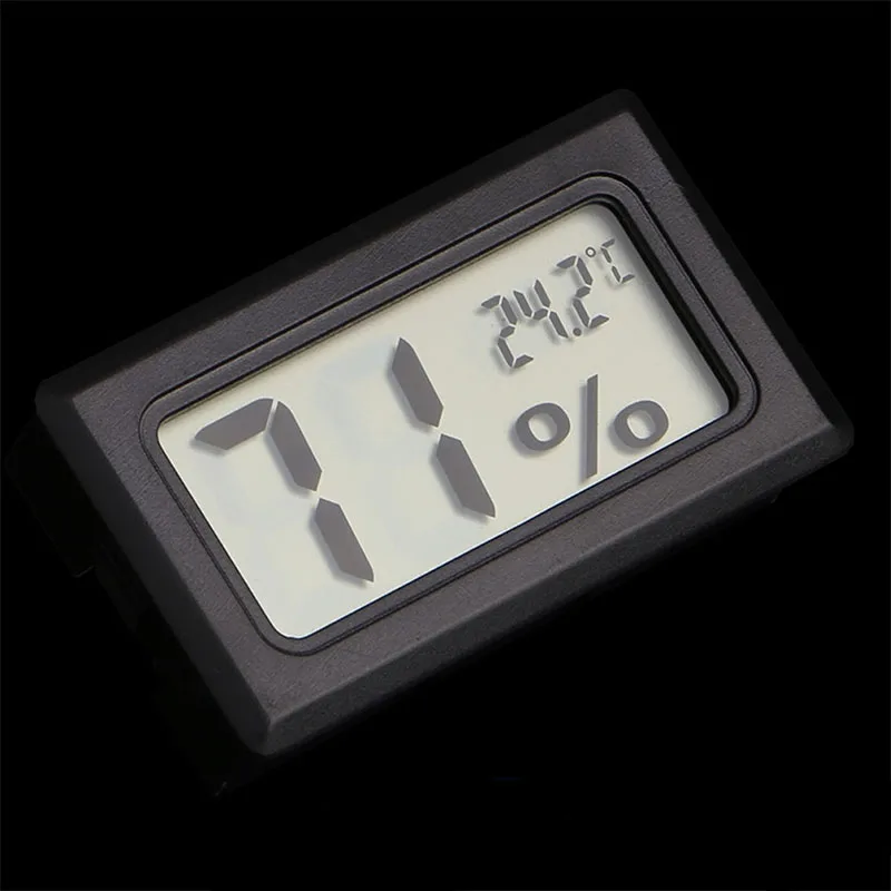 Digital LCD Thermometer Hygrometer for Pet Ant Farm Reptiles Turtle Box Temperature Sensor Humidity Meter Insect Box Accessories