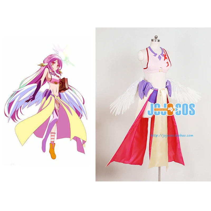 2025 No Game No Life Jibril Uniforms Cosplay Costume