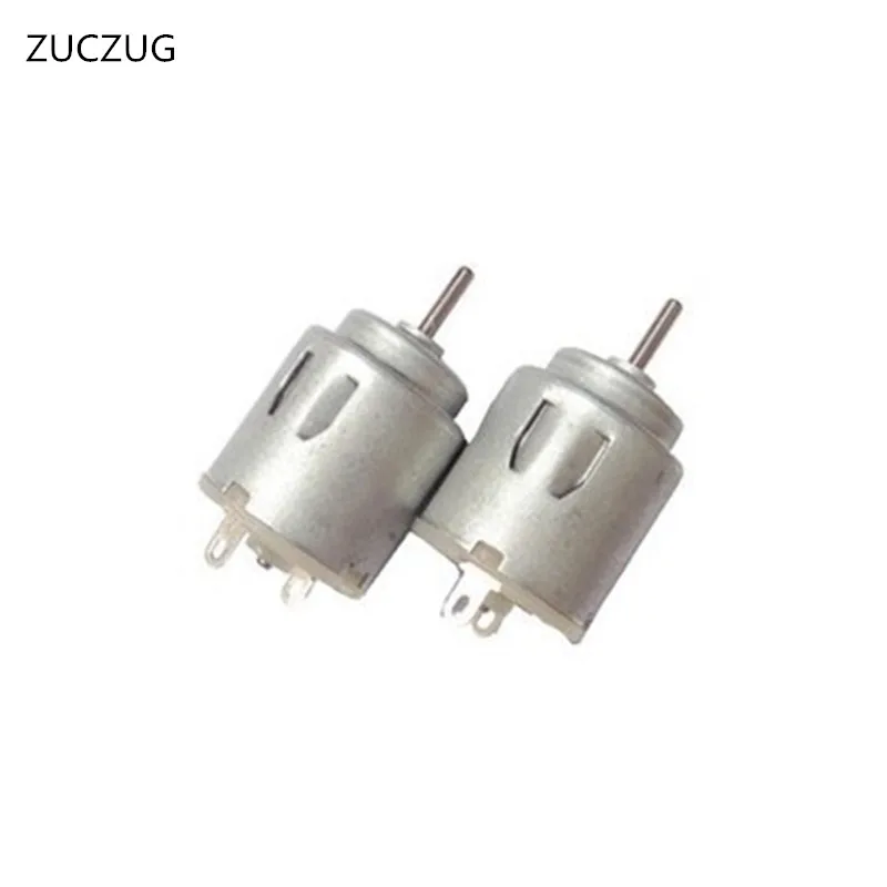 ZUCZUG 3v permanent magnet generator there brush dc motor 6000 RPM electric motor Micro motor Toy motor