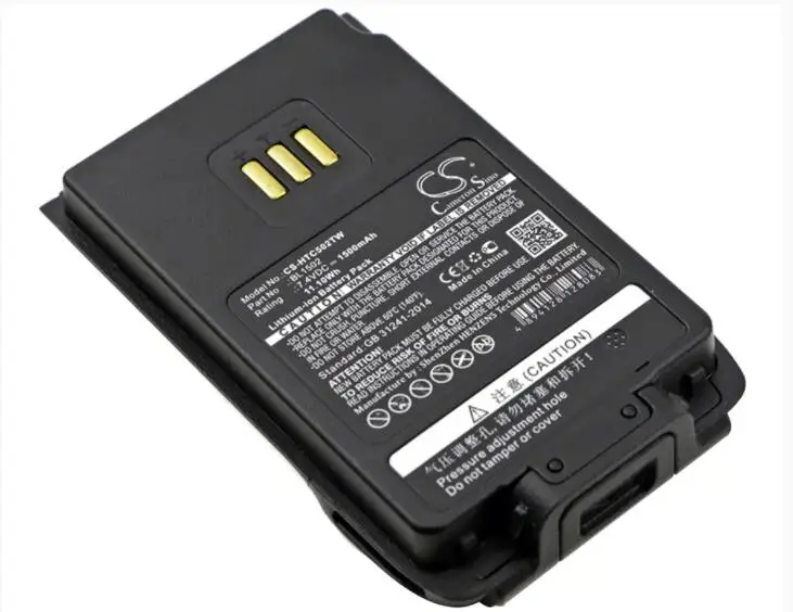 Cameron Sino 1500mah battery for   HYT PD500  502  560  600  602  660  BL1502 1504  2010   Two-Way Radio Battery