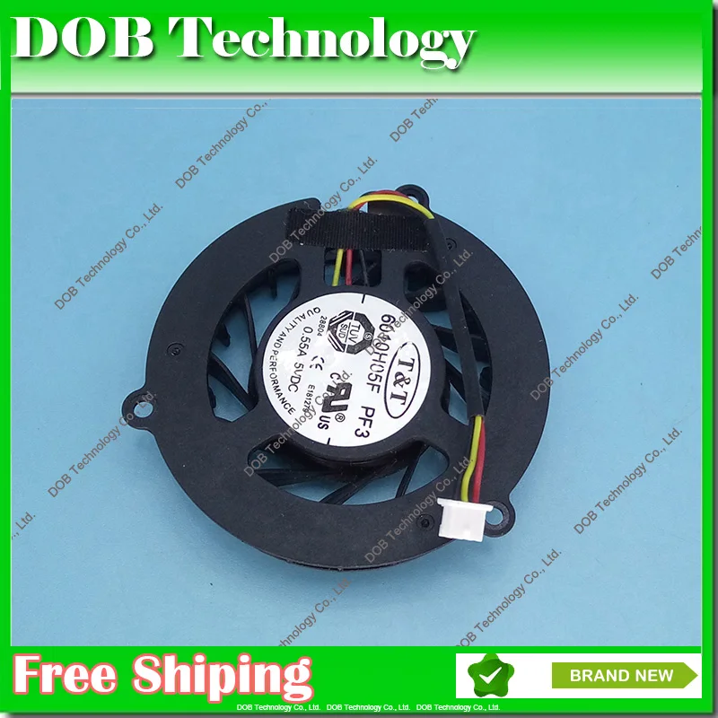 CPU fan For MSI EX400 EX401 EX401X EX600 VR440 PR600 VR601 VR440 PR600 DFB450805M10T F675-CCW Laptop Cooling Fan
