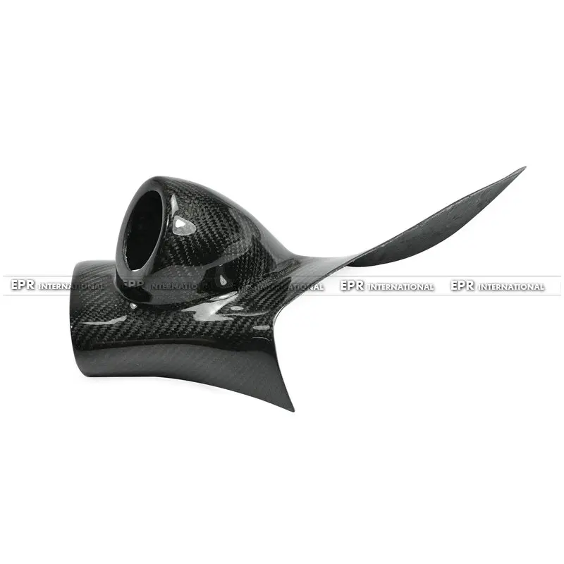 For Mitsubishi Evolution EVO 10 VRS Style Carbon Fiber A-Pillar Single Gauge Pod LHD 52mm