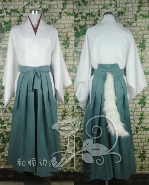 SBluuCosplay Anime Kamisama Hajimemashita Love Tomoe Kimono Cosplay Costume with Ears and Tail