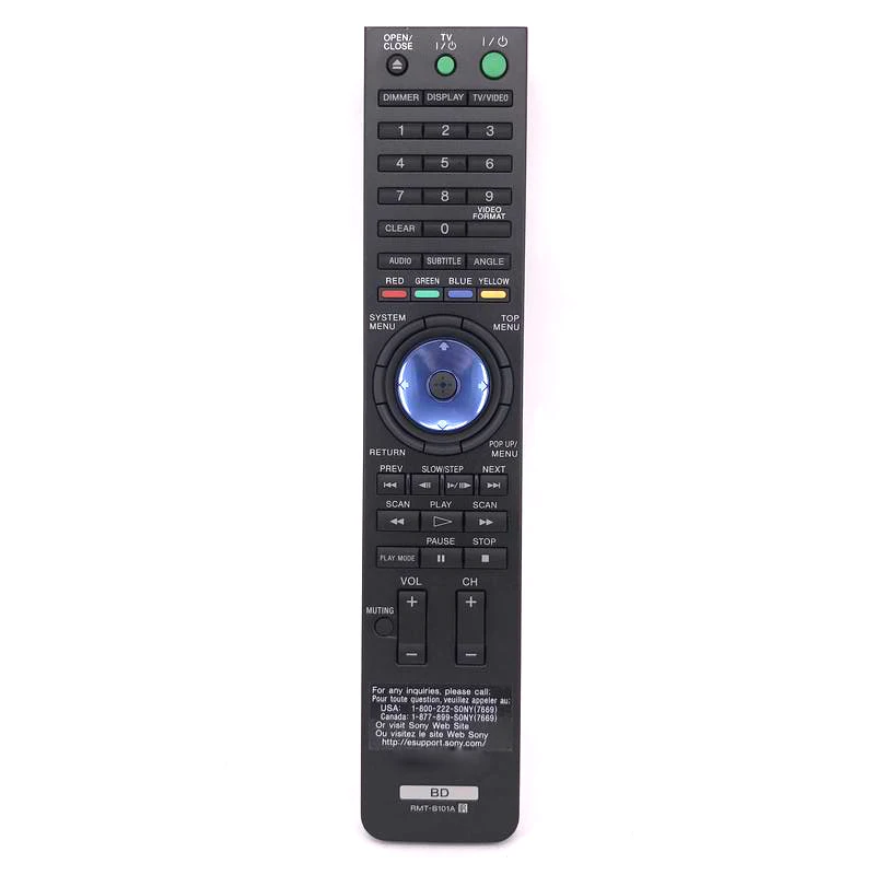 

New Original RMT-B101A DVD Player Remote Control Fit For Sony BDPS1 BDPS2000ES BDPS200ES BDPS300 BDPS301 BDPS500