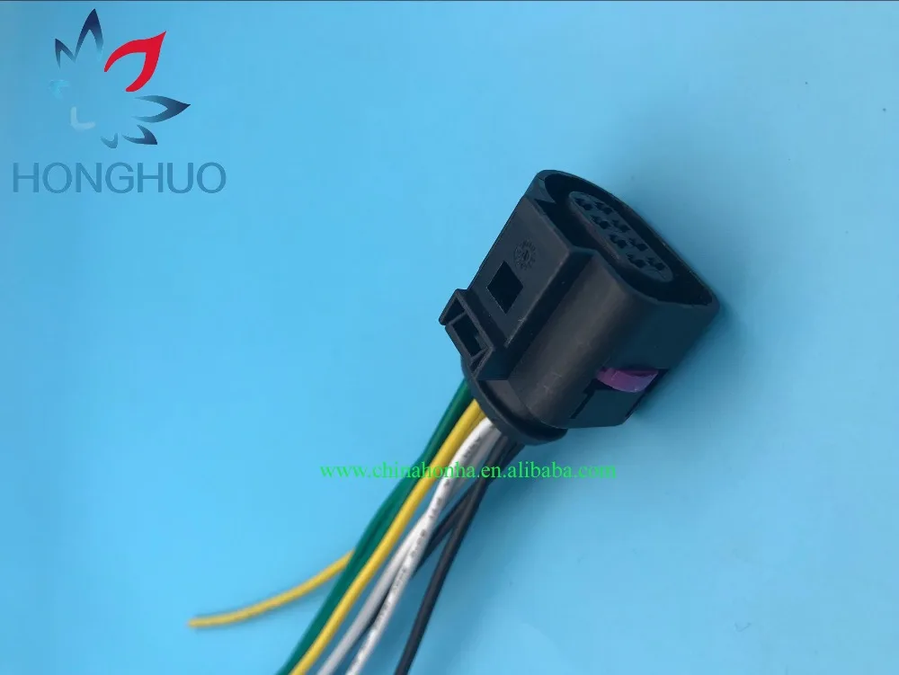 

Free shipping 2 pcs Housing Connector Plug 8-pin 1J0973714 1J0 973 714 with wire or without wire