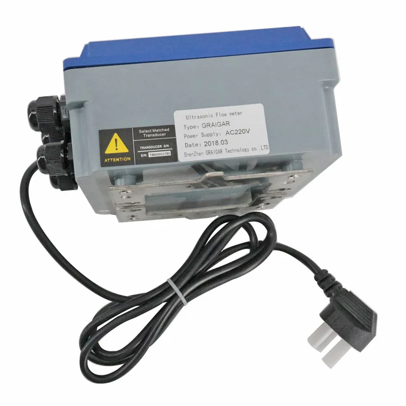 Ultrasonic Flow Meter TUF-2000B TS-2/TM-1 Transducer DN15-100mm/DN50-700mm Liquid Flowmeter Wall Mounted Type ModBus Protocol
