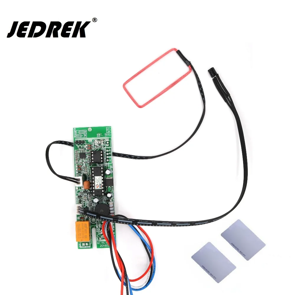 Módulo de intercomunicador de identificación de proximidad, sistema de Control de acceso de puerta de salida de relé, placa integrada RFID de 125Khz