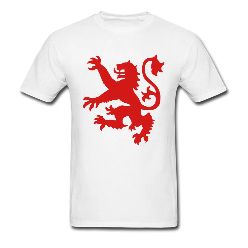 Tees Brand New Red Scotland Scottish Lion Men Tshirt Casual Fashion Tattoo T Shirt For Youth Man Father's T-Shirt Plus Size