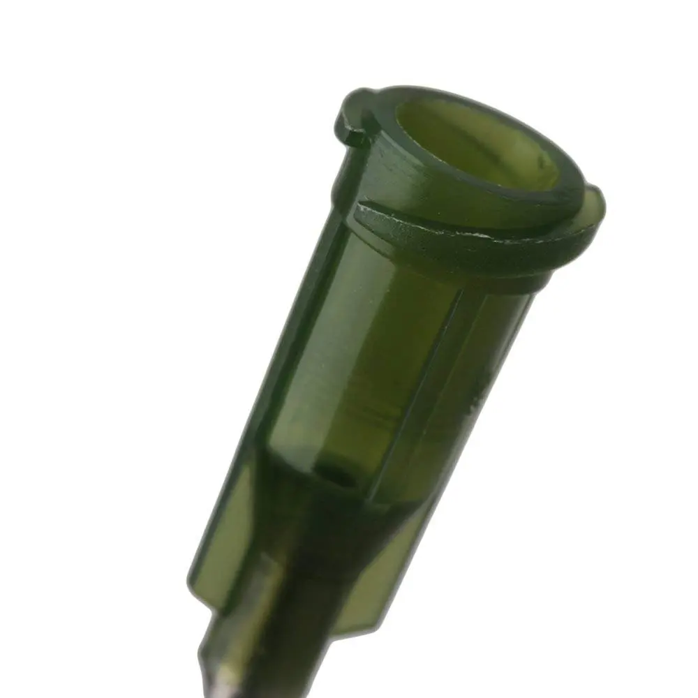 100pcs, Blunt Tip Dispensing Needle with Luer Lock 14G x 1.5Inch Syringe Needle For Industrial Mixing Many Liquid , Non-sterile