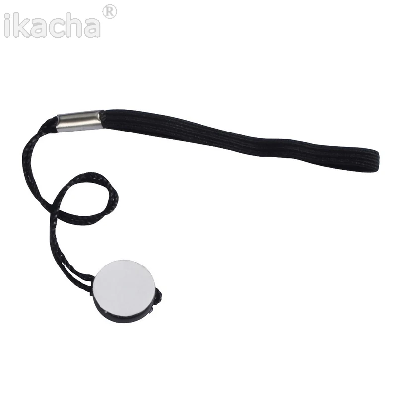 Capa para lente de câmera, suporte antiperda para lente de câmera, 49mm 52mm 55mm 58mm 62mm 67mm 72mm 77mm 82mm para canon nikon sony pentax