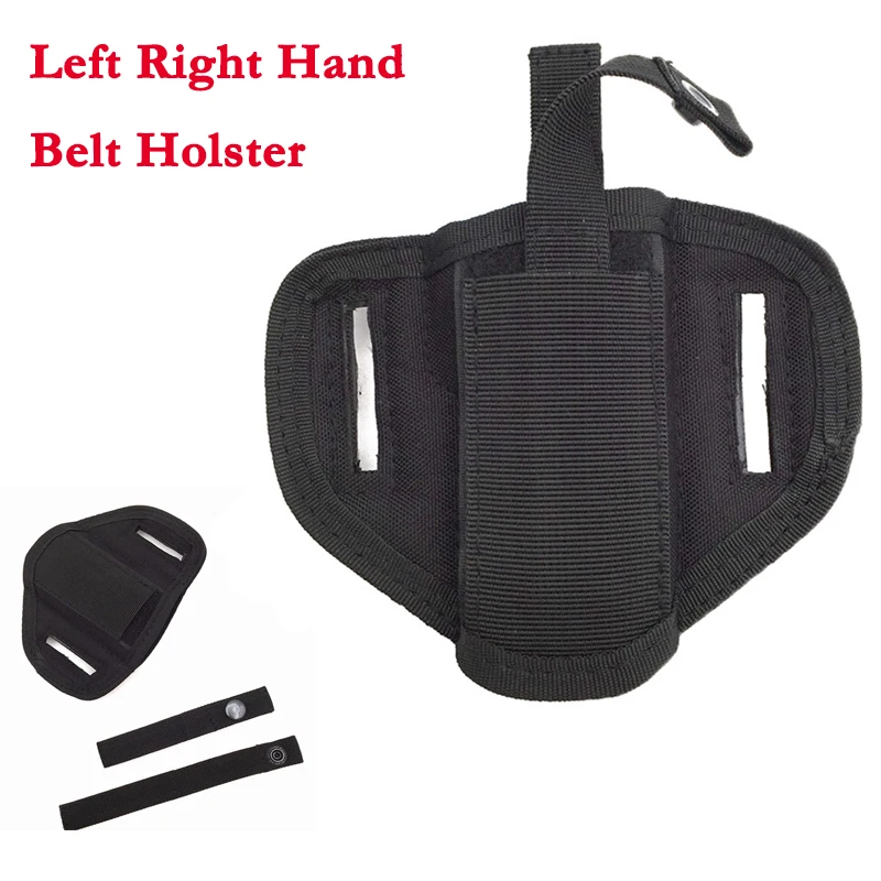 

Universal Tactical Gun Holster Left Right Hand Belt Holster Concealed Gun Carry Holster Outdoor Shooting Pistol Holster