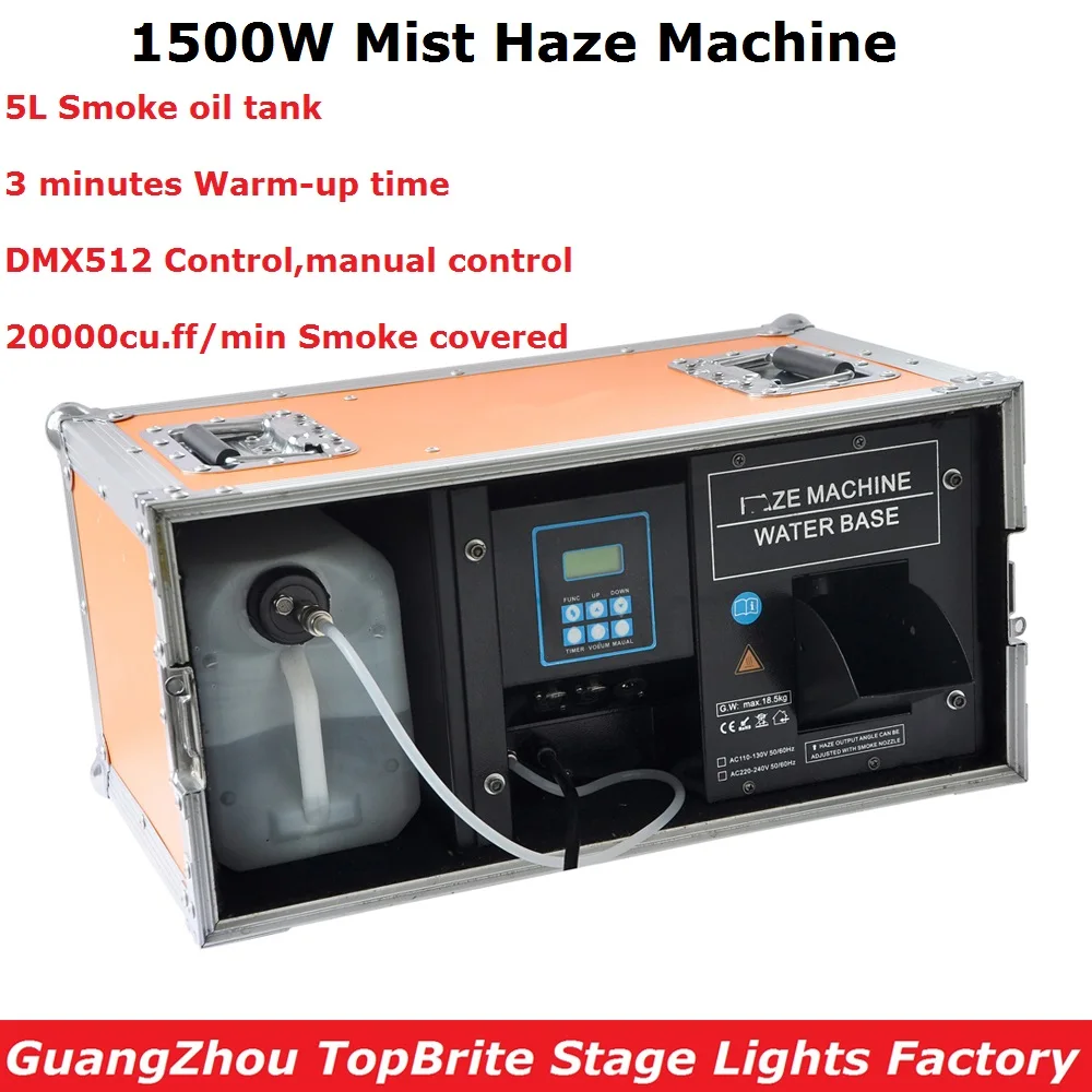 venda quente 1500w nevoa haze maquina 5l maquina de fumaca dmx512 maquina de fumaca dj bar festa mostrar fase luz led estagio maquina fogger 01