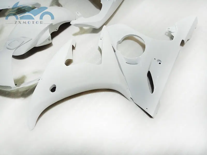 Upgrade your motorcycle fairings kit for YAMAHA R6 YZFR6 2003-2005 YZF R6 03-05 ABS plastic fairing white body parts DF04