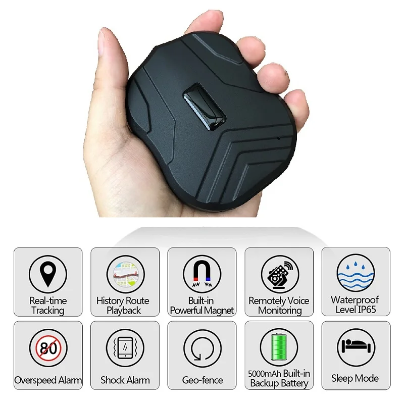 

GPS TRACKING BW906 5000mAh 95 Days Standby Vehicle Tracker Waterproof Car GPS TrackerMagnet Voice Monitor Free Web APP