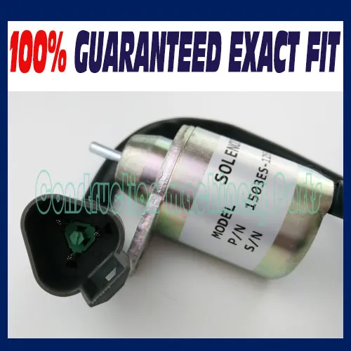 

For Yanmar Fuel solenoid, 1503ES-12S5SUC11S, SA-4564, Voltage: 12V