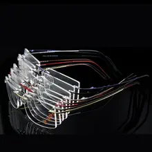 Titanium Rimless Square Glasses Frame Men #3