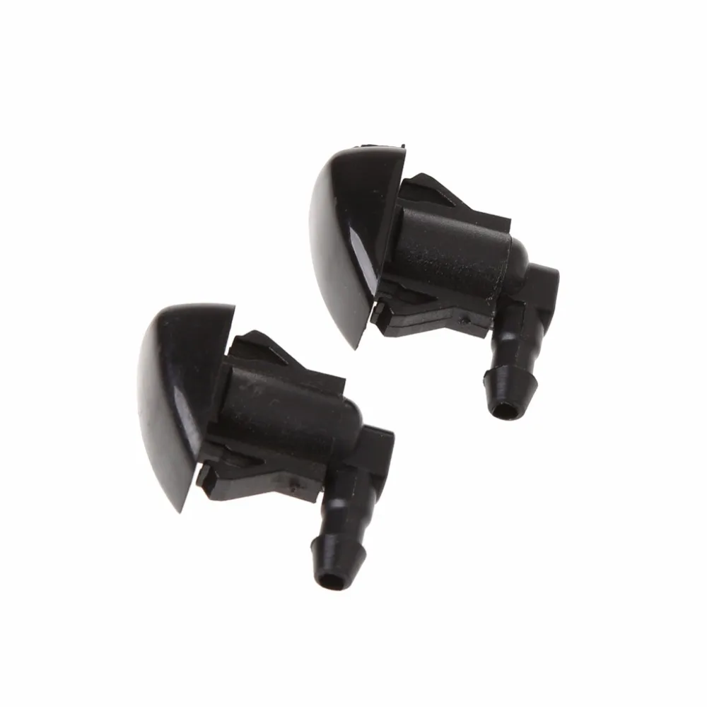 2Pcs Fan Shape Windshield Wiper Washer Jet Nozzle Spray For Toyota E120 Corolla Camry XV30 Car Windshield Accessories