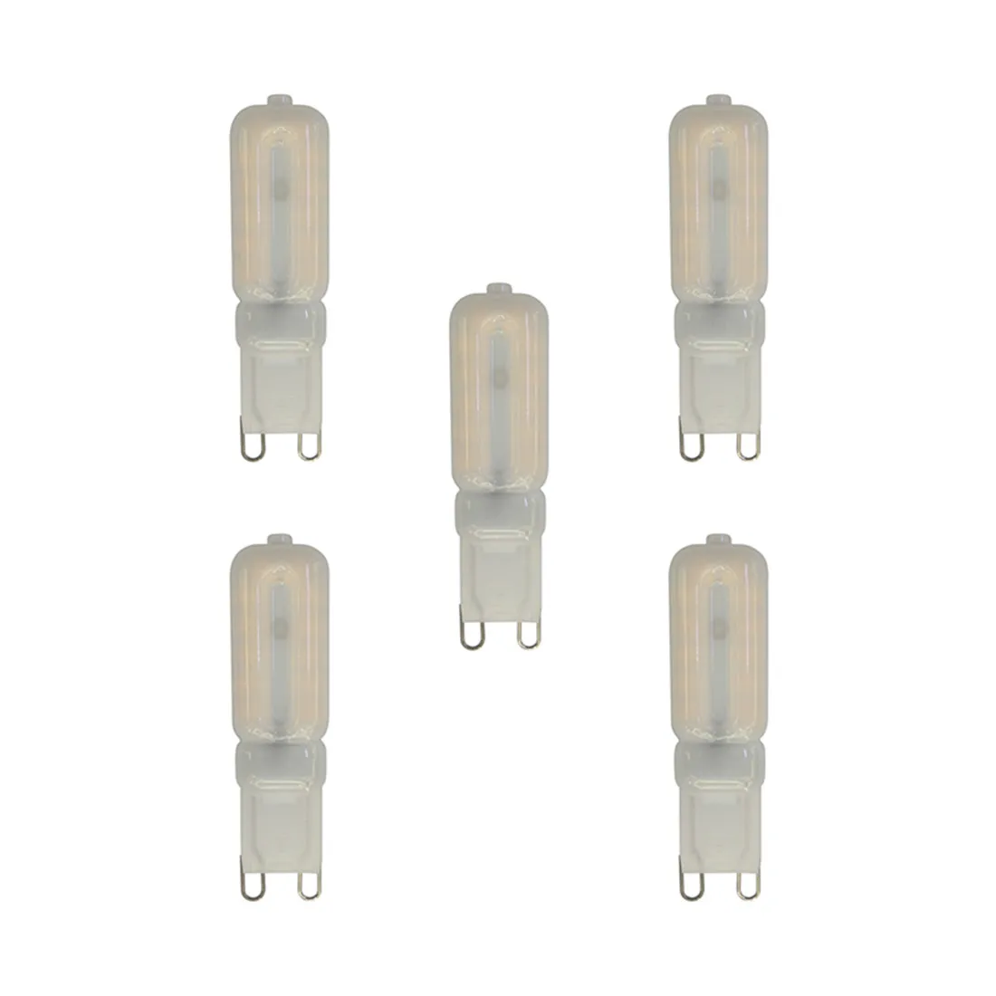 

5pcs Mini G9 Led Bulb Light Warm/Cold White AC220V-240V 22leds SMD2835 Chandelier Lamp 360 Degree Lighting