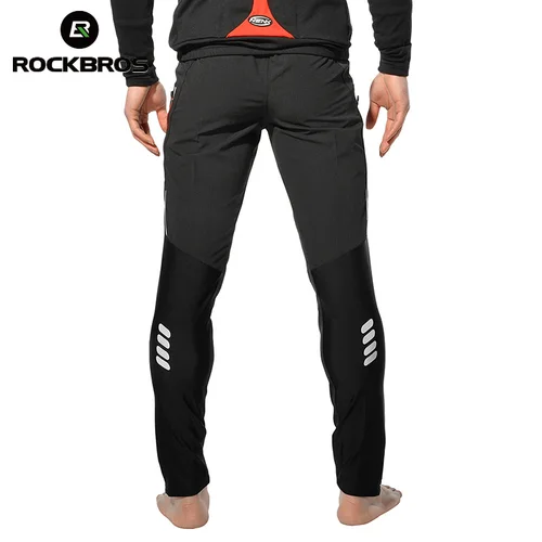Imagen 2 del producto ROCKBROS-Pantalones de ciclismo para hombre y mujer, pantalón reflectante y transpirable para ciclismo, pesca y fitness