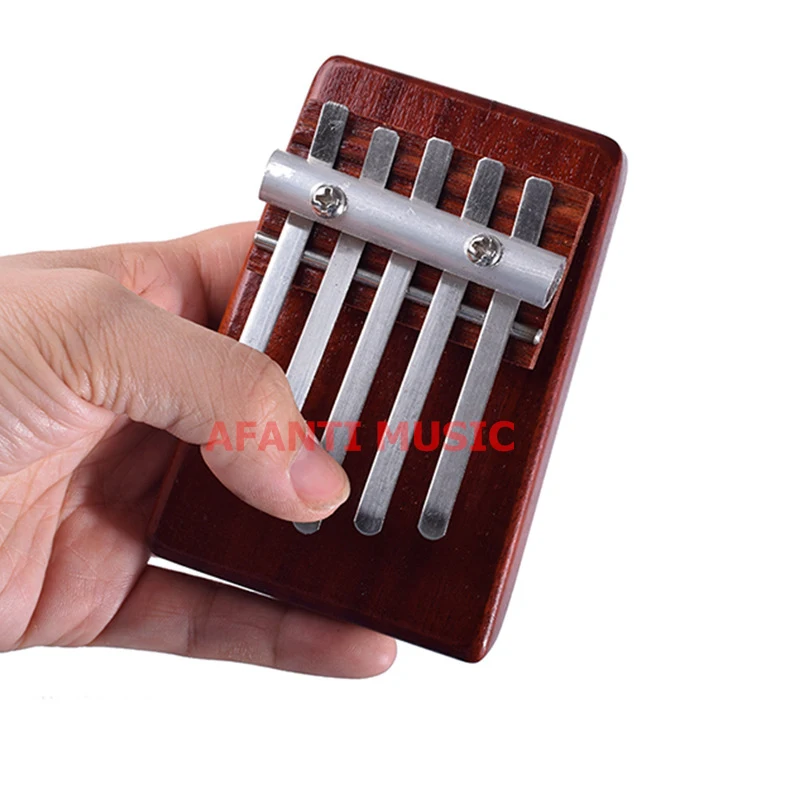 

Afanti Music 5 Keys Kalimba Mbira Thumb Piano Korean Pine Traditional African Music Instruments 5 tone (THP-109)