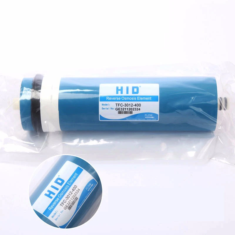 5 مستويات التناضح العكسي المياه النقية RO تنقية تصفية عنصر مجموعات RO + T33 + UDF/GAC + 1/5 ميكرون PPF ( HID400 GPD RO) تصفية المياه