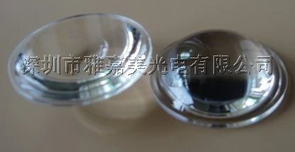 1W 3W 5W power LED lens Diameter27.7MM Plano convex lens, Height 8.6MM 6.3MM 4.75MM optical convex lens