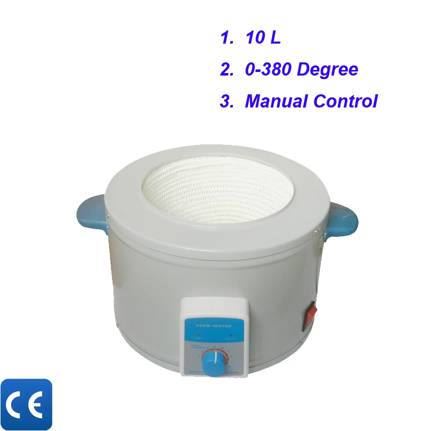 Free shipping, 10L for round bottom flask Intelligent Heating mantle for School Laboratory