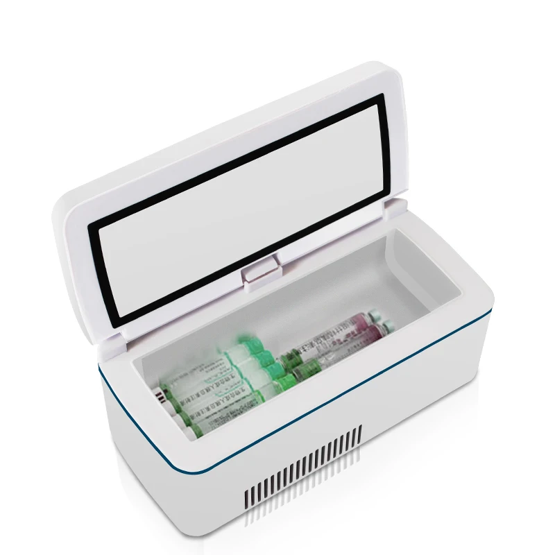 Thuis Draagbare Insuline Koelbox Batterij Aangedreven Koelbox Koelkast Bolsa Termica Diabetici Insuline Koelkast Koeler