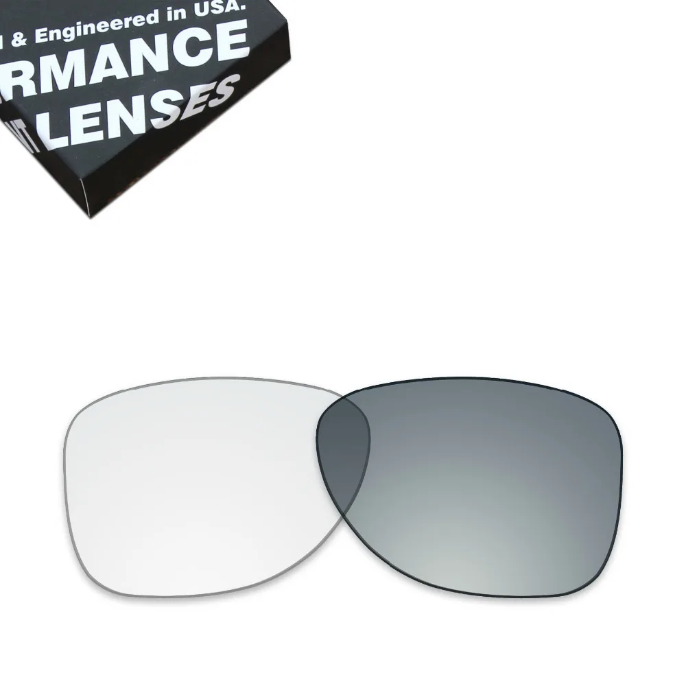 

Millerswap Replacement Lenses for Oakley Dispatch 2 Sunglasses Photochromic Clear Color (Lens Only)