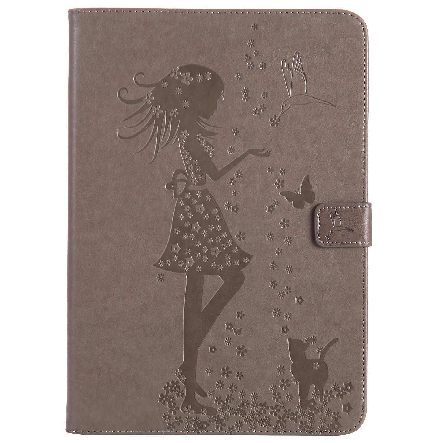 Embossed Case For Samsung Galaxy Tab A 9.7 T550 T551 T555 Flip PU Leather Stand Tablet Cover For Samsung SM-T550 SM-T555 #I