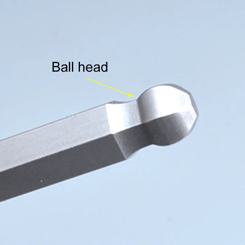 Imagem -02 - Conjunto de Brocas de Chave de Fenda Magnética de Aço s2 Peças 200 mm de Comprimento Cabeça Esférica Conjunto de Chave de Fenda Hexagonal Ferramenta Manual h3 h4 h5 h6 h8 H10