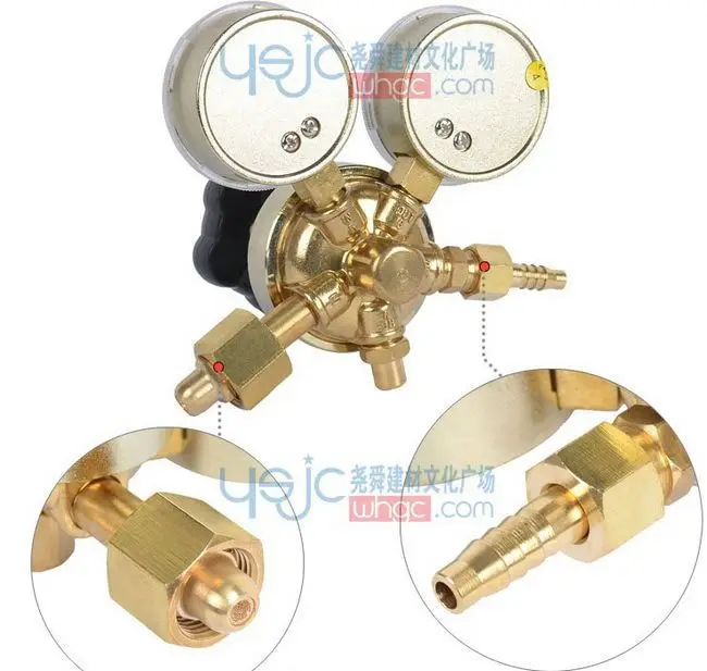 BESTIR TOOLS high grade bigger copper valve body Argon-co2 Regulator hydraulic tool NO.09413 freeshipping